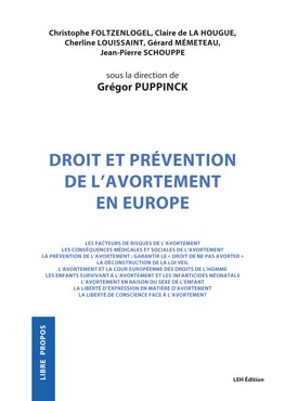 Droit et prévention de l'avortement en Europe
