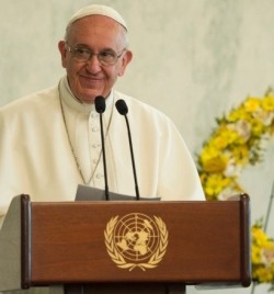 A l'ONU, le pape demande la reconnaissance de la loi naturelle